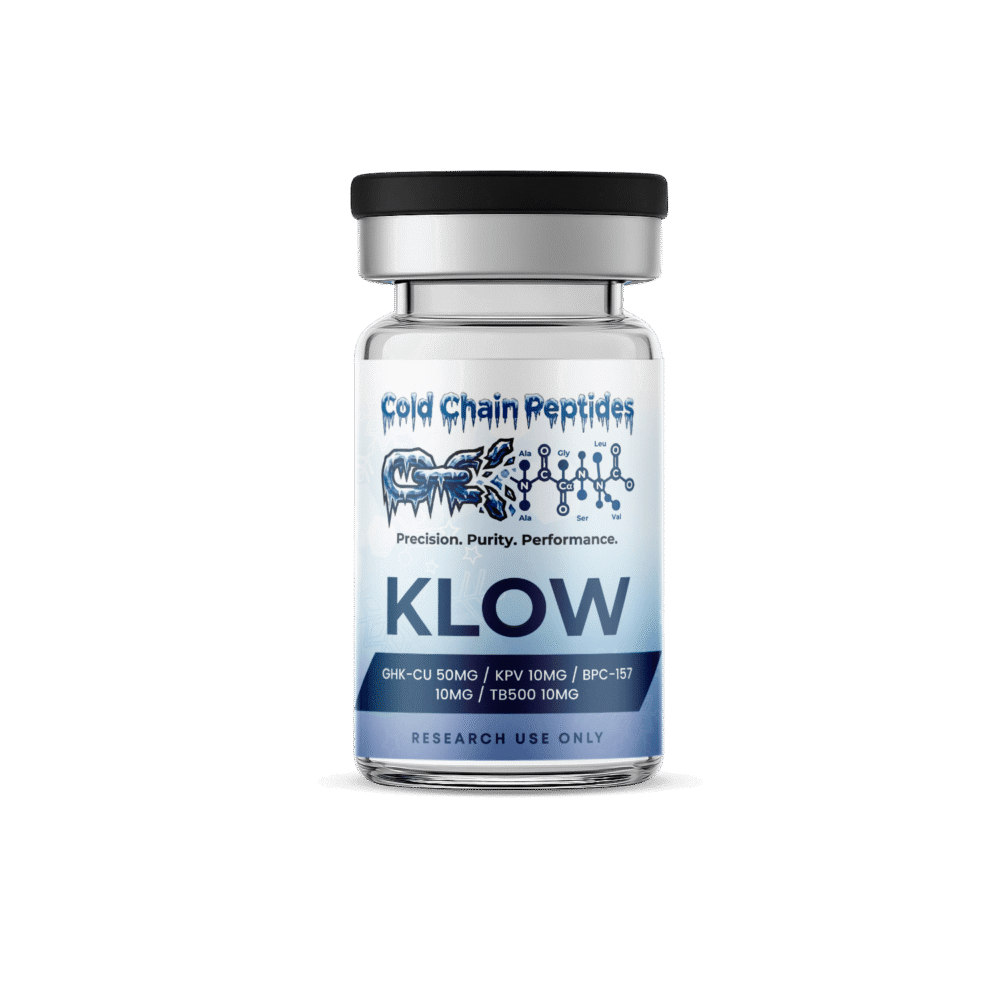 KLOW - GHK-Cu (50mg) / KPV (10mg) / BPC-157 (10mg) / TB500 (10mg)